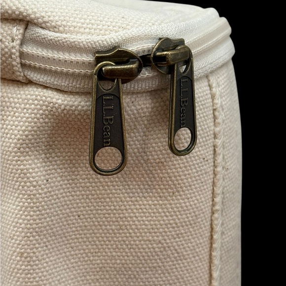 Vintage 90s L.L. Bean Boat and Tote Lunch Insulated Cooler Bag Green Handles EUC - Picture 7 of 10